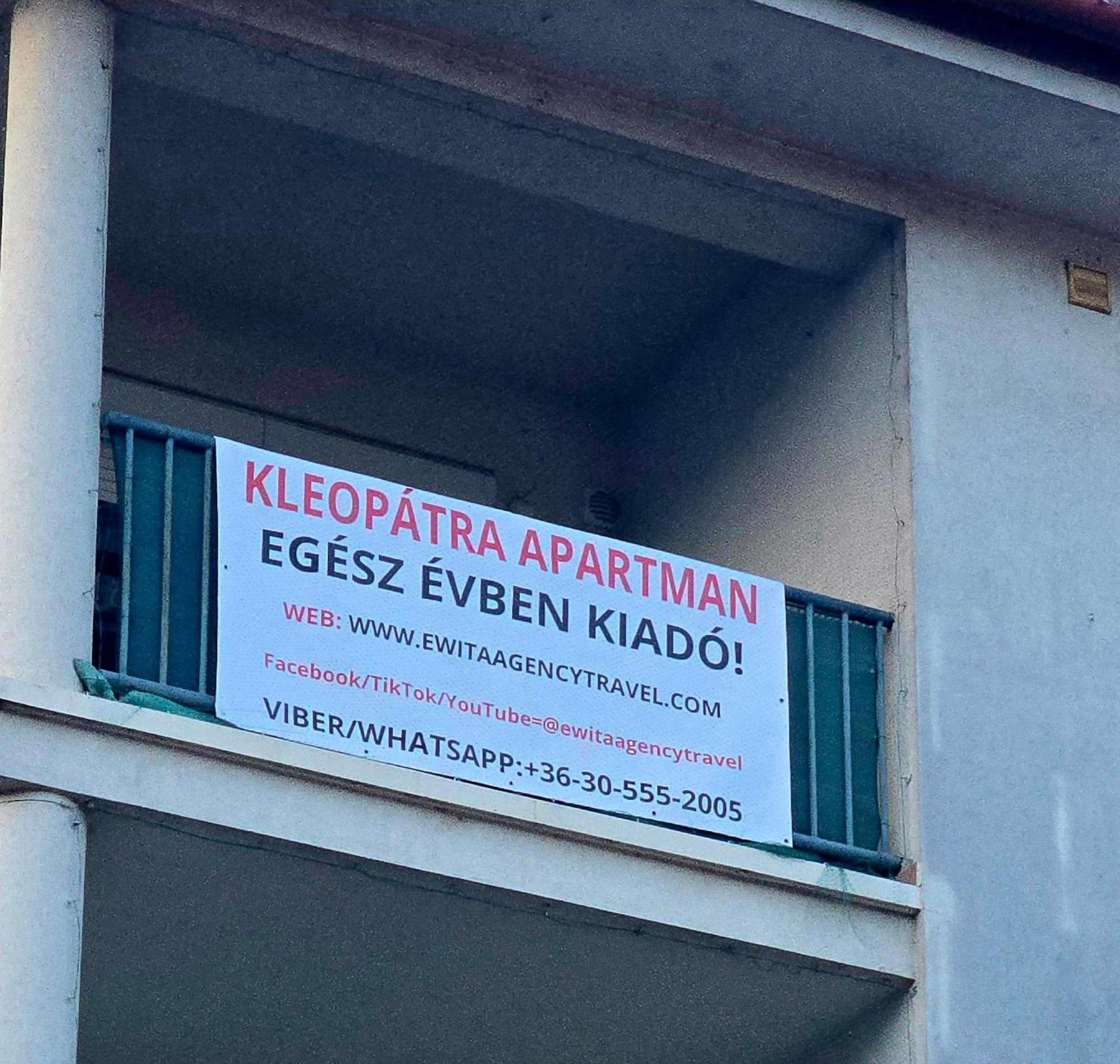 Kleopatra Apartman Hajdúszoboszló Dış mekan fotoğraf