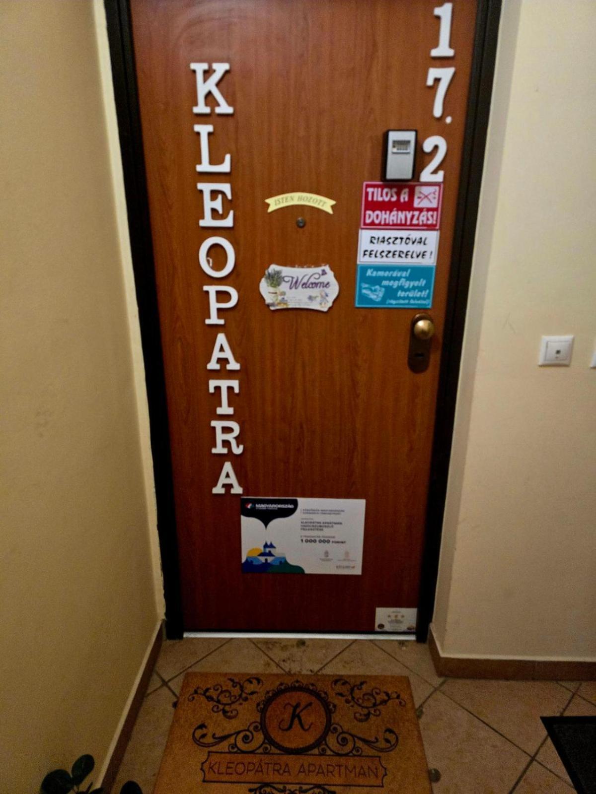 Kleopatra Apartman Hajdúszoboszló Dış mekan fotoğraf